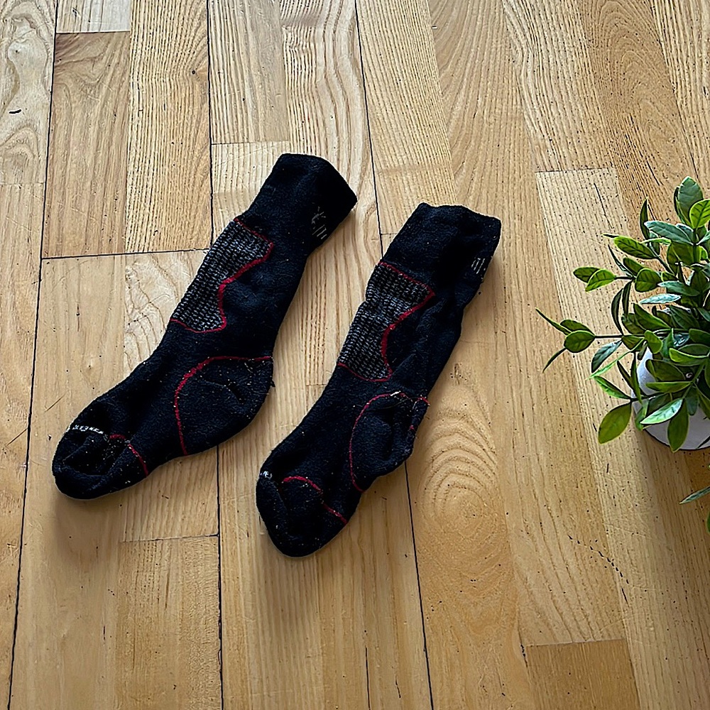 Smart wool kids ski socks